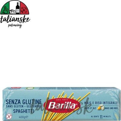 Barilla bezlepkové špagety 400 g