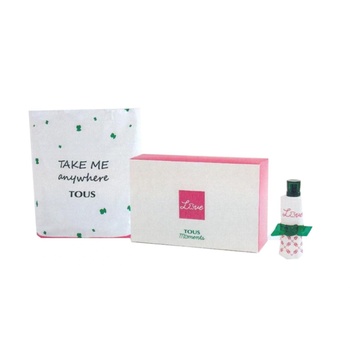 Tous Take Me Anywhere Set Tous: Love Moments Тоалетна вода за жени 90 ml + Love Moments текстилна чанта сгъваема за жени