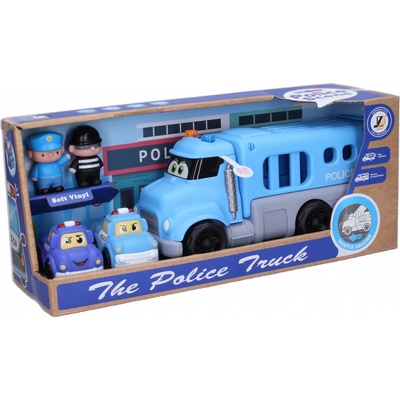 Wiky Vehicles Auto policejní s efekty set 4ks
