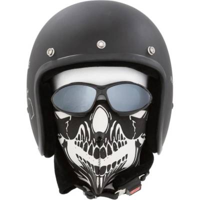 Highway Hawk Obličejová maska Highway Hawk Skull black