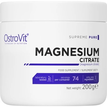 OstroVit Magnesium Citrate, неовкусен, 200 g, OstroVit
