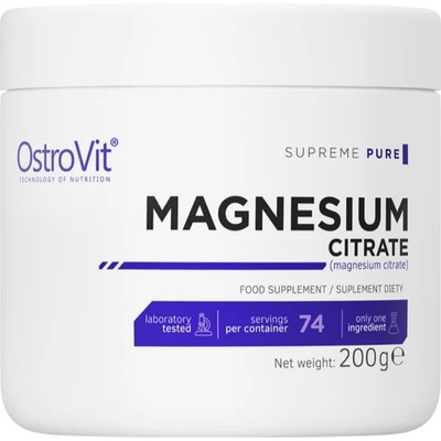 OstroVit Magnesium Citrate, неовкусен, 200 g, OstroVit