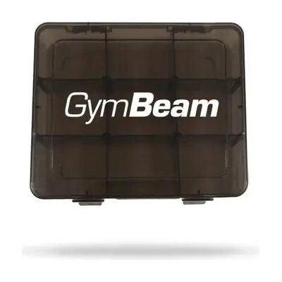 GymBeam Nastaviteľný PillBox, čierna