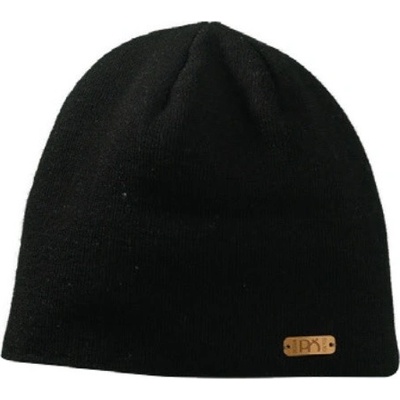 Pletex pletená čepice s fleecovou podšívkou P354 Černá