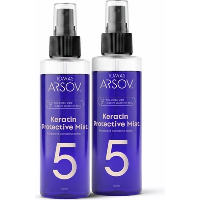 Tomas Arsov Keratínová ochranná hmla 2 x 150 ml set