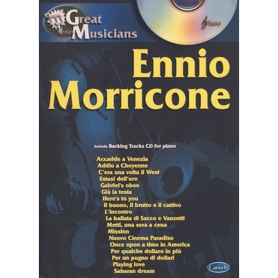 Great Musicians Ennio Morricone + CD / klavír sólo