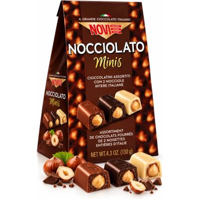 Novi čokoláda nocciolato minis 130 g