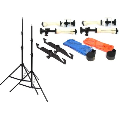 Set pro uchycení 2 pozadí se stativy