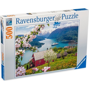 Ravensburger Пъзел Ravensburger от 500 части - Пейзаж (15006)