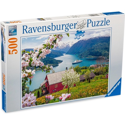 Ravensburger Пъзел Ravensburger от 500 части - Пейзаж (15006)
