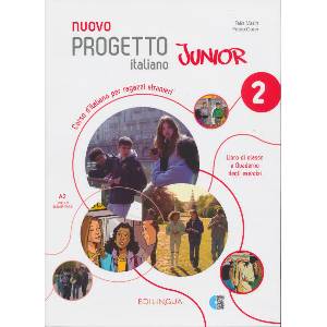 Nuovo Progetto italiano junior 2. Podręcznik + Ćwiczenia + Zawartość online | Zeszyt zajęć i zeszyt ćwiczeń w jednym tomie (ISBN: 9791259801609)