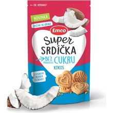Emco Super srdíčka kokos 140 g