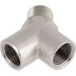 Airpress Т-образен елемент Y 1/4" 1x външна резба 2x вътрешна резба 4337611 (4337611)