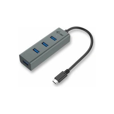 HI-TEC USB извод i-Tec C31HUBMETAL403 USB x 4 Сив
