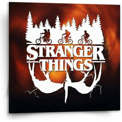 Sablio Obraz Stranger Things Glow - 110x110 cm