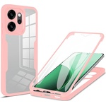 Techsuit Калъф за Oppo Reno14 F / Reno14 FS 5G - Techsuit - ColorVerse 360 Series + Screen Protector - Розов (KF2357202)
