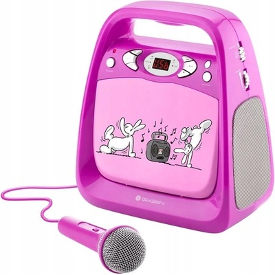 Karaoke set pre deti GoGEN BOBKARAOKEP ružový