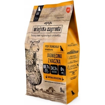 Wiejska Zagroda Adult Small Jehněčí s Kachnou 9 kg