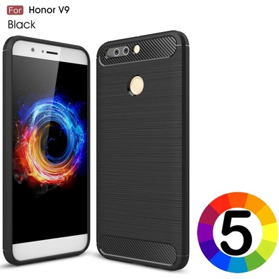 Huawei Honor 8 Pro Удароустойчив Carbon Fiber Калъф и Протектор