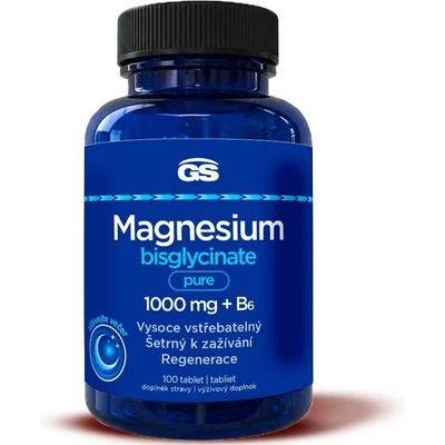 GS Magnesium bisglycinate pure 1000 mg + B6 100 tablet