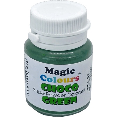 Magic Colours Prášková farba do čokolády Choco Green zelená 5 g