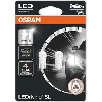 Image 1 of OSRAM Крушка OSRAM LED W5W, 12V, 0.8W, 6000К, 70lm, 2 броя
