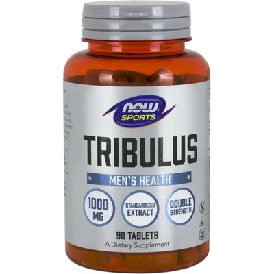 NOW Sports Tribulus, 1000 mg, 90 таблетки, Now