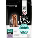 PRO PLAN OPTIDIGEST Small & Mini Adult Grain Free Turkey 2,5 kg