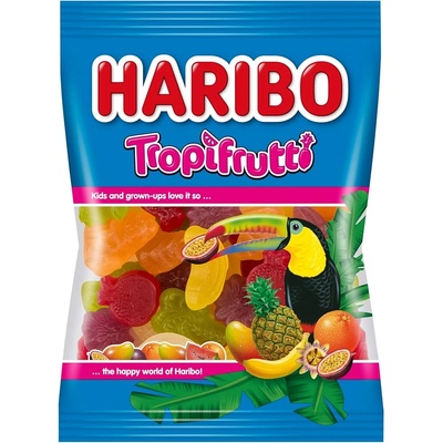 HARIBO Желирани бонбони Haribo Tropifrutti с плодови вкусове 200гр
