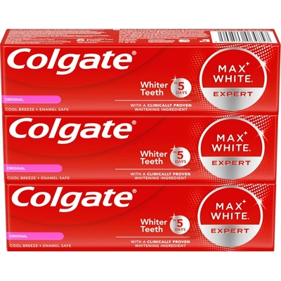 Colgate Max White Expert Original 3 x 75 ml