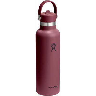 Hydro Flask Standard Flex Straw 21 oz 621 ml Burgundy červená
