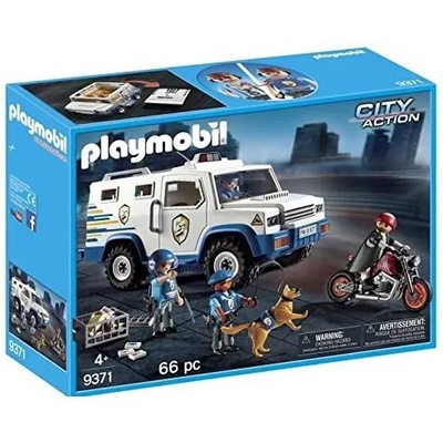 Playmobil 9371 Playmobil - Полицейски транспорт за пари