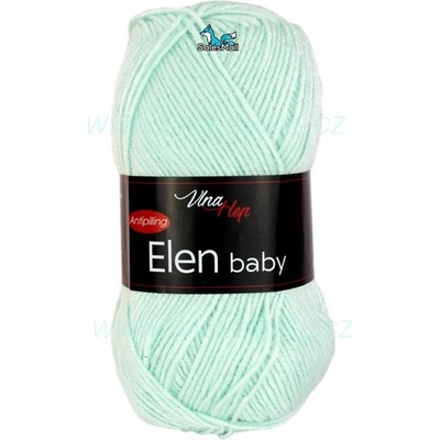 Vlna-Hep Příze Elen Baby 4436 - světle mentolová