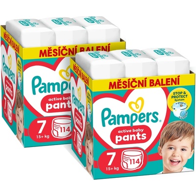 Pampers Pants 7 228 ks