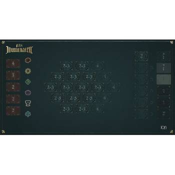 Ion Game Design Pax Illuminaten neoprenový herní plán