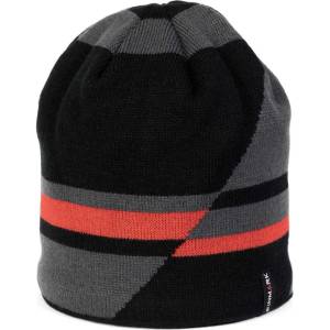 Finmark Winter hat черно, тъмносиво, червено uni (fc2205)