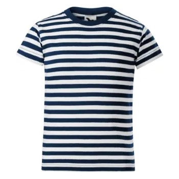 MALFINI детска моряшка тениска с къс ръкав, тъмносиня (80502)