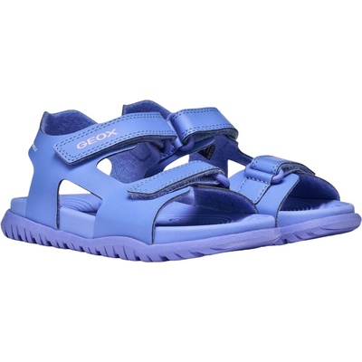 Geox J Sandal Fusbetto Girl fialová