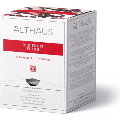 Althaus Плодов чай Althaus - Red Fruit Flash Pyra Pack 15x2.75g