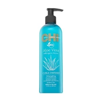 CHI Aloe Vera Curls Defined Detangling Conditioner Заглаждащ балсам за лесно разресване 340 ml
