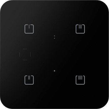 ELKO EP Rfsw-242/b - Безжичен стъклен смарт ключ с вградено реле (8890)