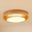 Brilagi - LED таванно осветление MONTANA BOHO LED/26W/230V пр. 60 см кафяво (BG1187)