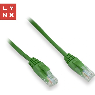 Lynx CS LX-UTP5E-070-GREEN UTP patch Cat5e PVC CCA 7m zelený