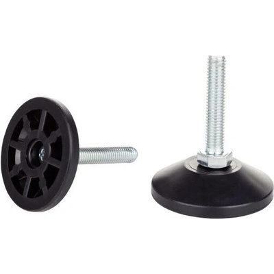 Nivelační nožička s plastovou základnou průměr 50mm, M8, H 20mm