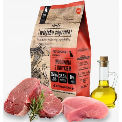 Wiejska Zagroda hovädzie s morčacím mäsom XL 2 kg