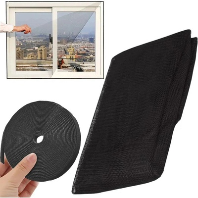 Mako síť okenní proti hmyzu 130x150 cm černá – Sleviste.cz