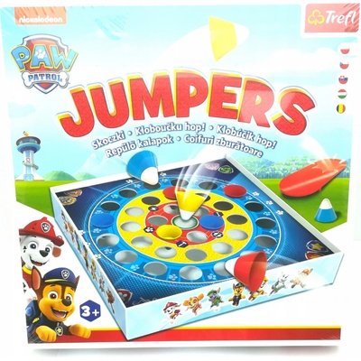 Trefl Klobúčik hop! Tlapková Patrola spoločenská hra