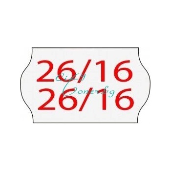 Blitz-printex Двуредови етикети 26мм х 16мм (2616)
