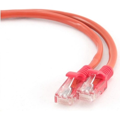 Gembird PP12-0.5M/R patch RJ45, cat. 5e, UTP, 0.5m, červený