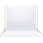 Neewer 3 x 3.6M PRO Photo Studio Fabric Foldable Backdrop for Photography, Video and TV (Background ONLY) - White - 10083669@@##2 (10083669@@##2)